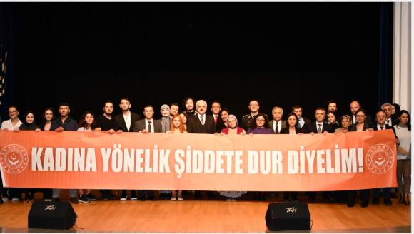 KADINA ŞİDDETE HAYIR