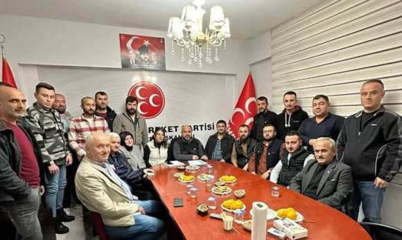 MHP MUDURNU İLÇE ÇALIŞMALARA HIZ VERİYOR