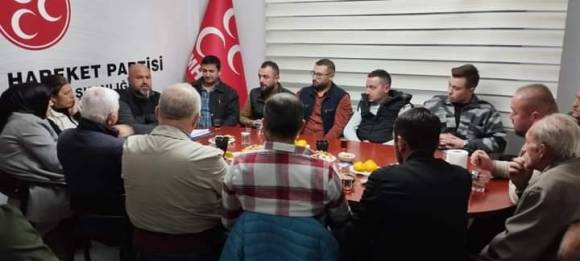 MHP MUDURNU İLÇE ÇALIŞMALARA HIZ VERİYOR