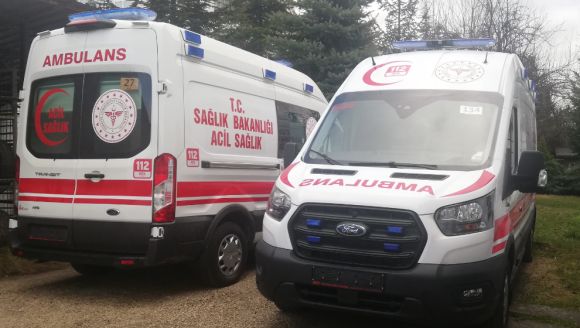 BOLU'YA İKİ YENİ AMBULANS KAZANDIRILDI